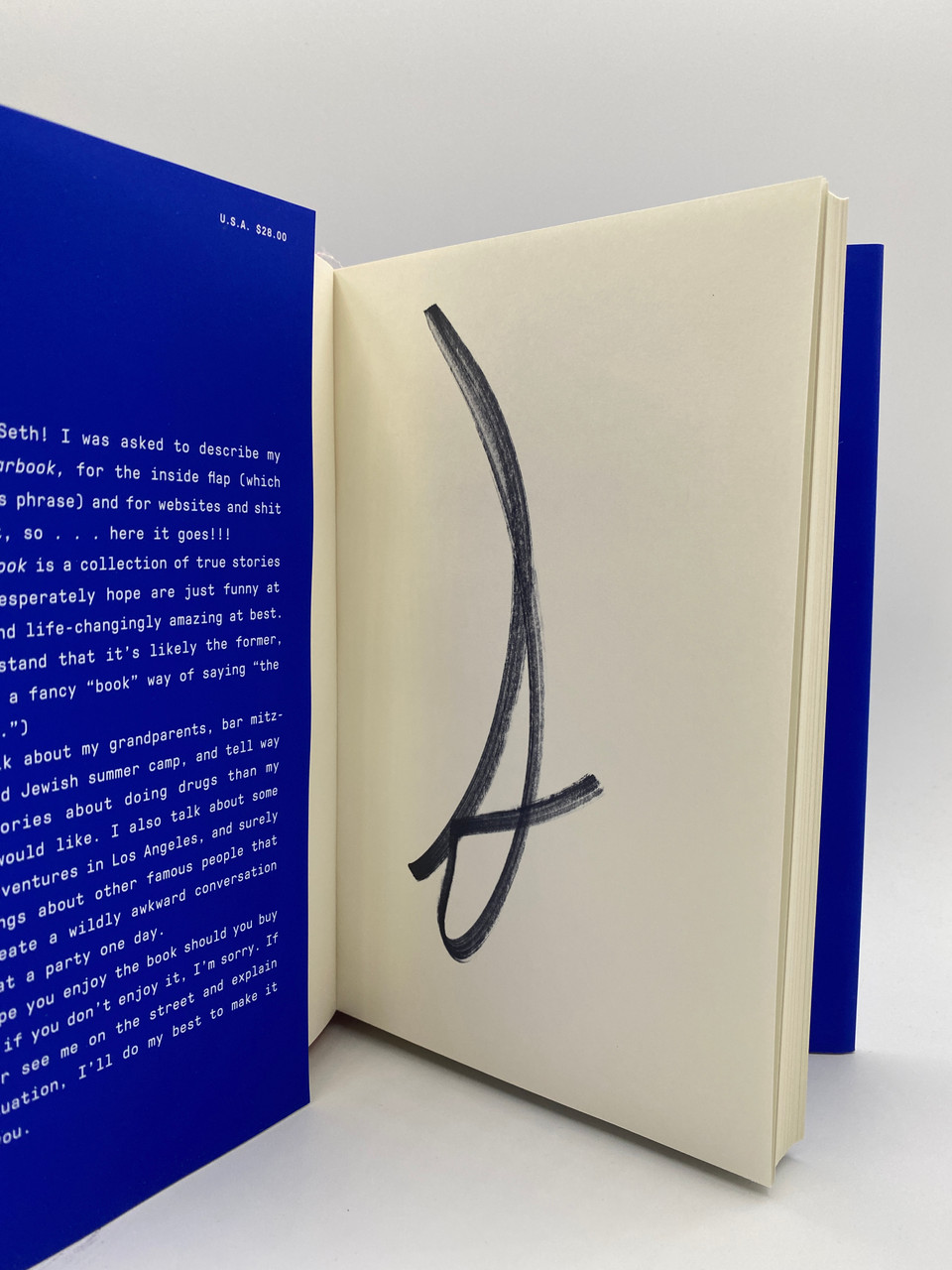 Yearbook Seth Rogen (Signed Book)