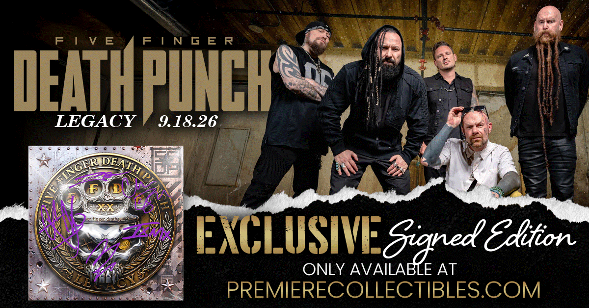 Five Finger Death Punch Signed Edition