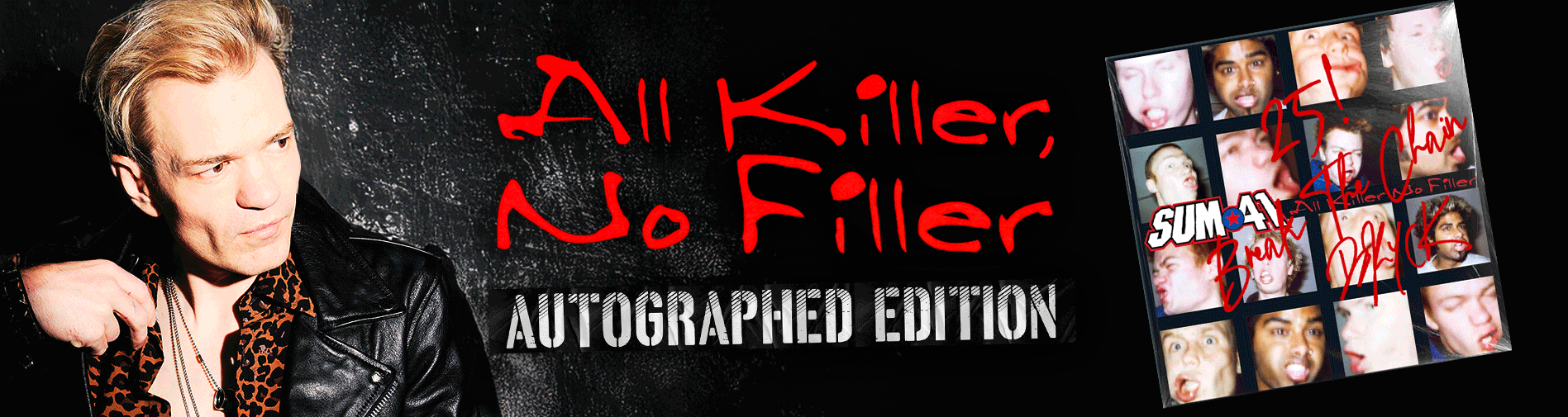 Deryck Whibley Exclusive Signed Edition