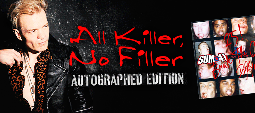 Deryck Whibley Exclusive Signed Edition