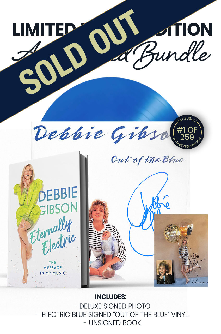 Debbie Gibson's Signed Memoir, Eternally Electric