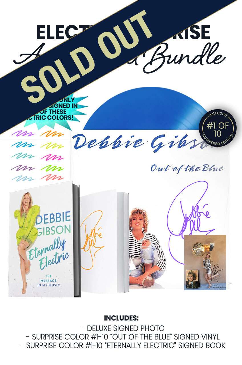Debbie Gibson's Signed Memoir, Eternally Electric