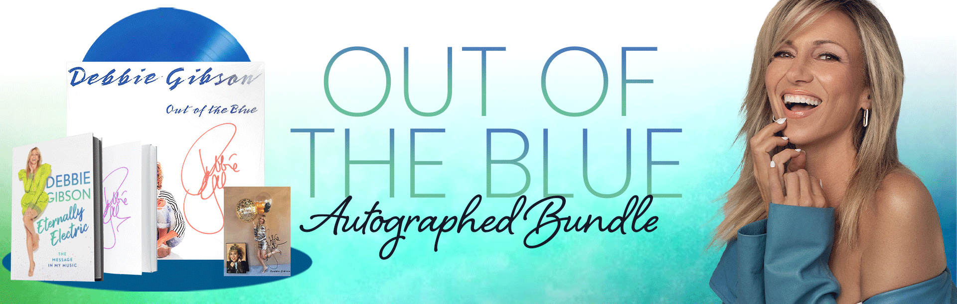 Debbie Gibson's Exclusive Signed Shop