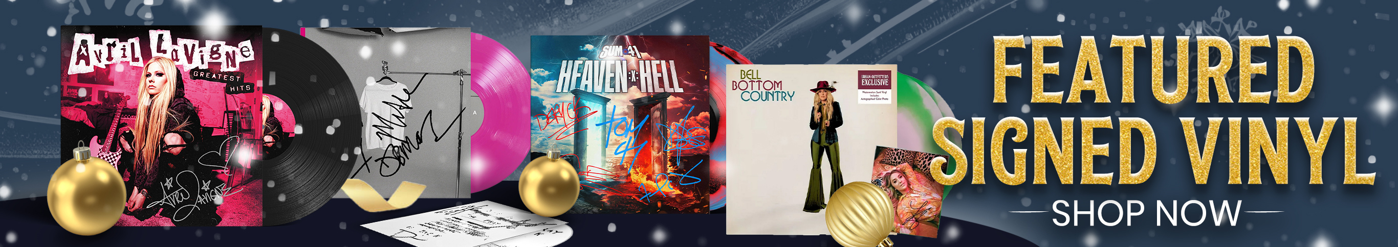 Shop Our Signed Vinyl