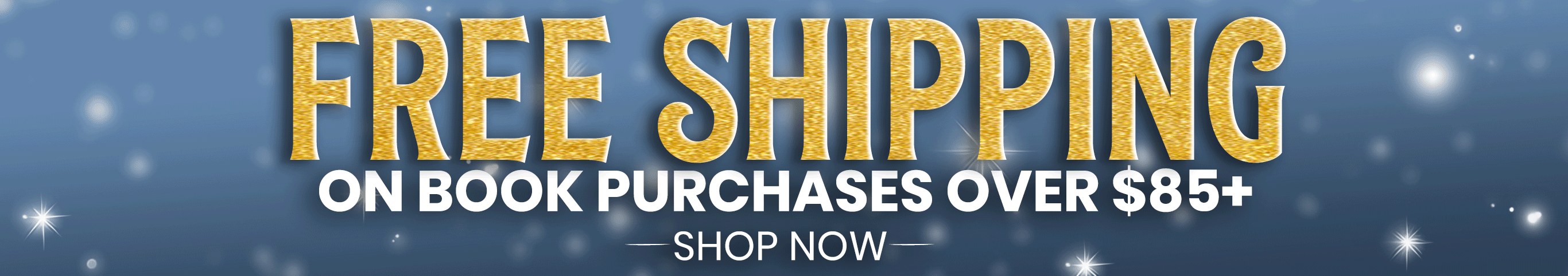 Free Shipping On Book Orders Over $85+