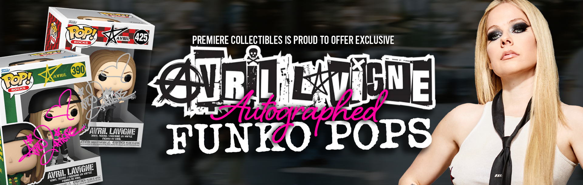 Funko POP! Rocks - Avril Lavigne (Signed Funko POP!)