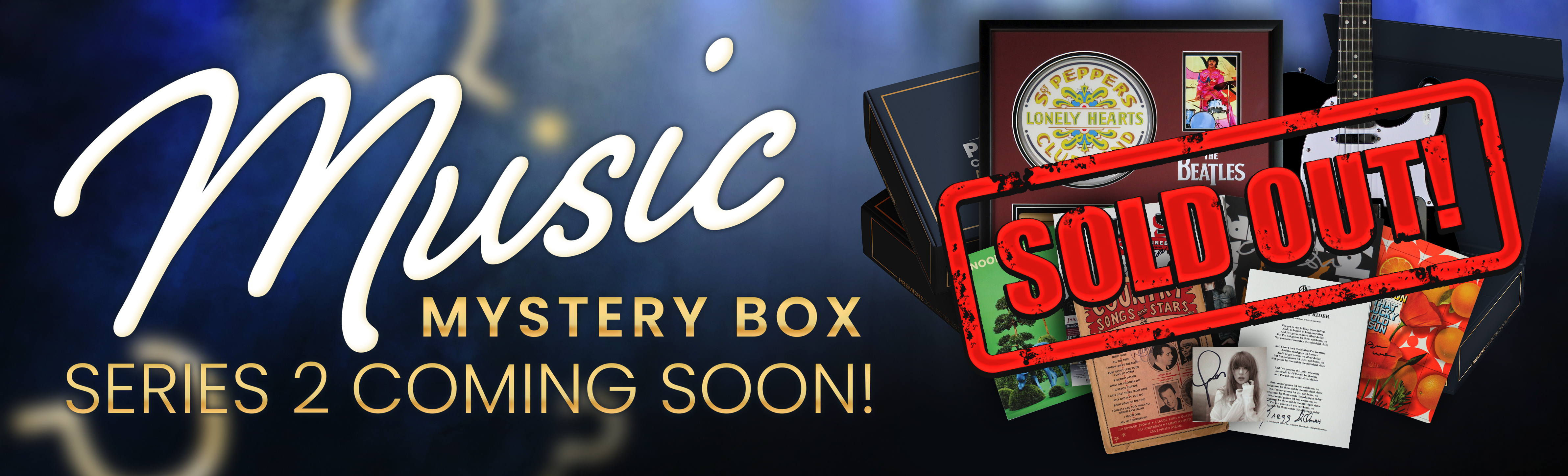 Music Autographed Mystery Box Series 1