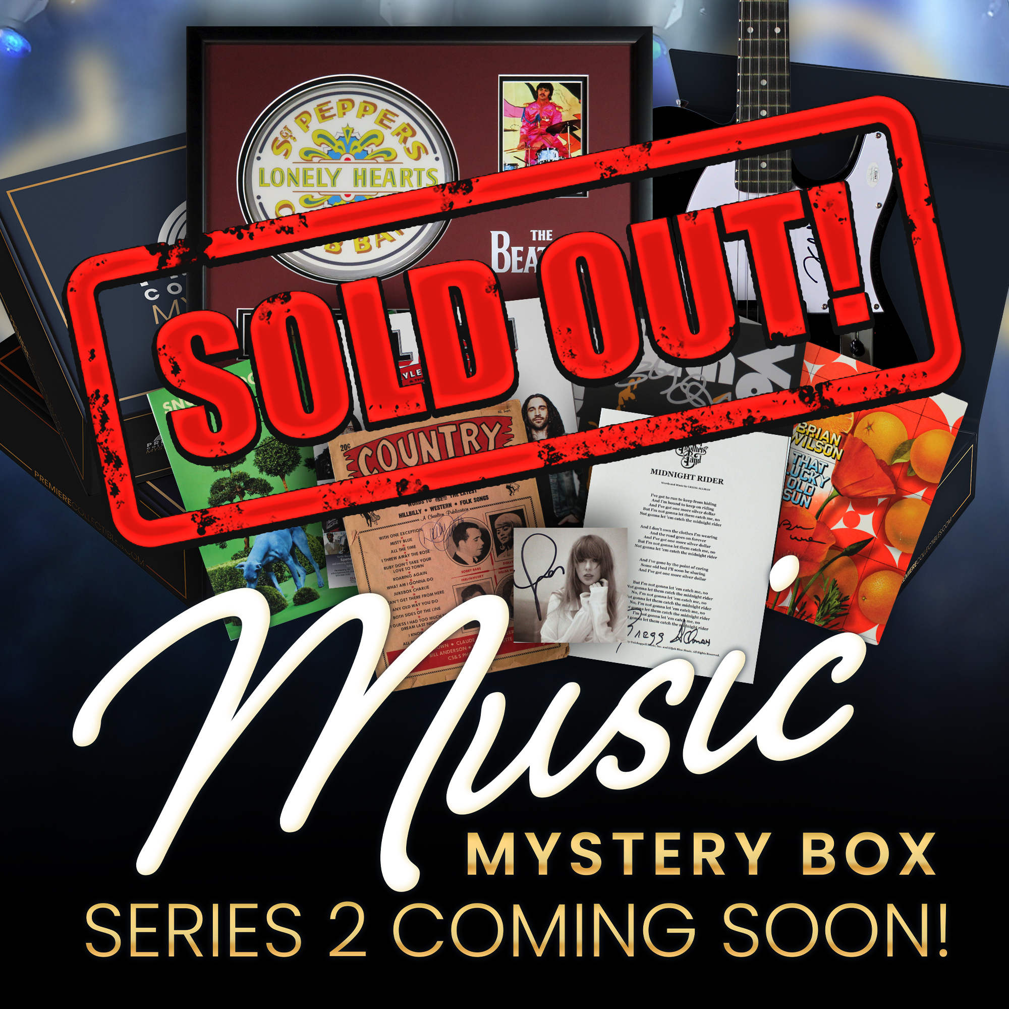 Music Autographed Mystery Box Series 1