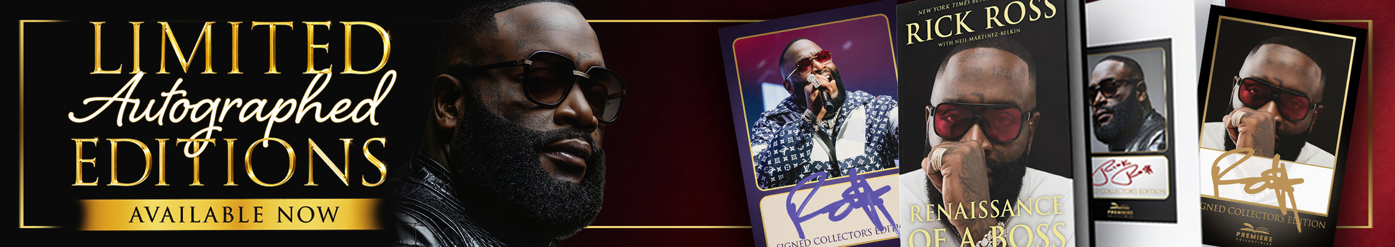 Rick Ross Exclusive Signed Edition