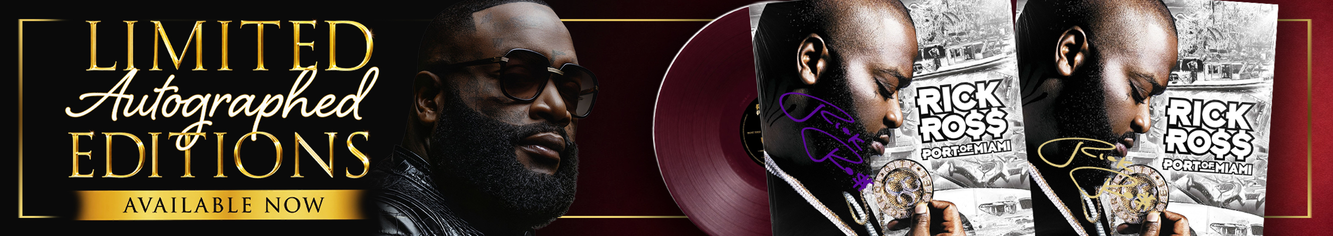 Rick Ross Exclusive Signed Edition