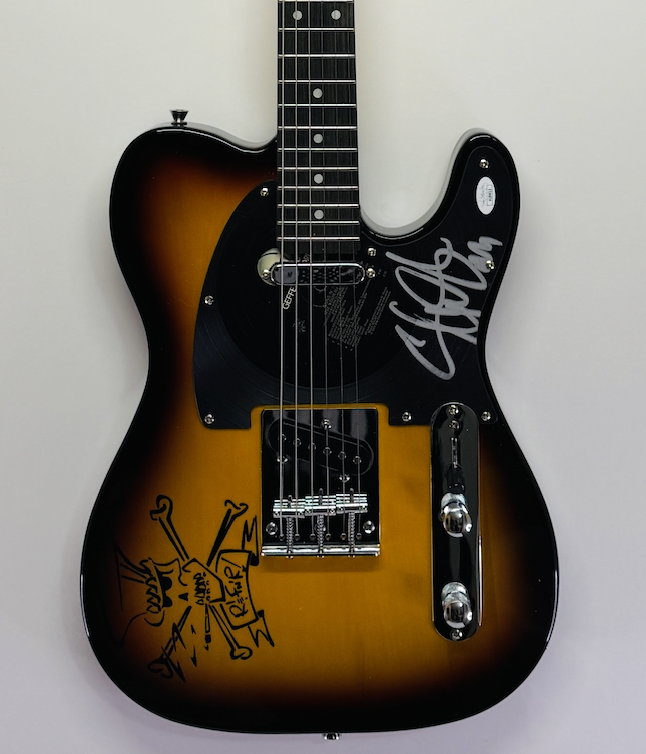Signed Slash guitar