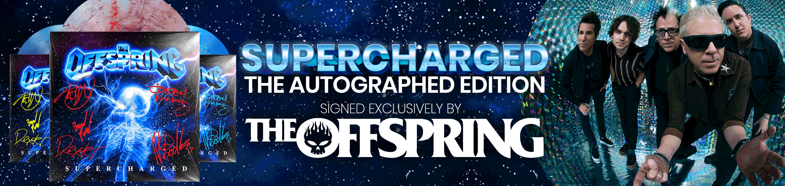 The Offspring Signed Vinyl