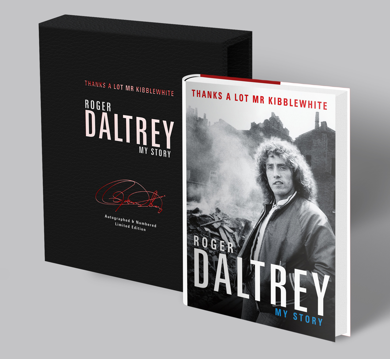 Thanks A Lot Mr Kibblewhite Roger Dalrey Signed Limited Edition