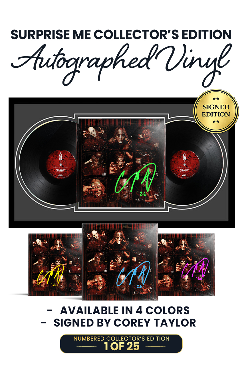 Slipknot (25th Anniversary Edition) - Corey Taylor (Signed Vinyl)