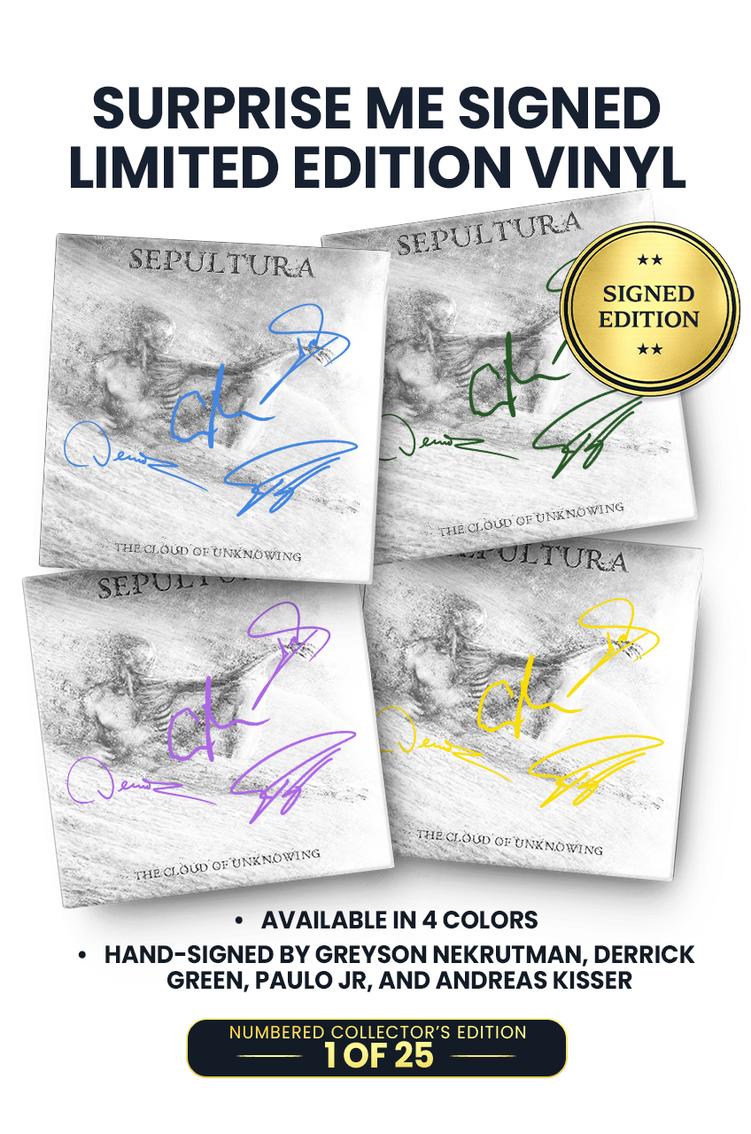 The Cloud of Unknowing - Sepultura (Signed Vinyl)