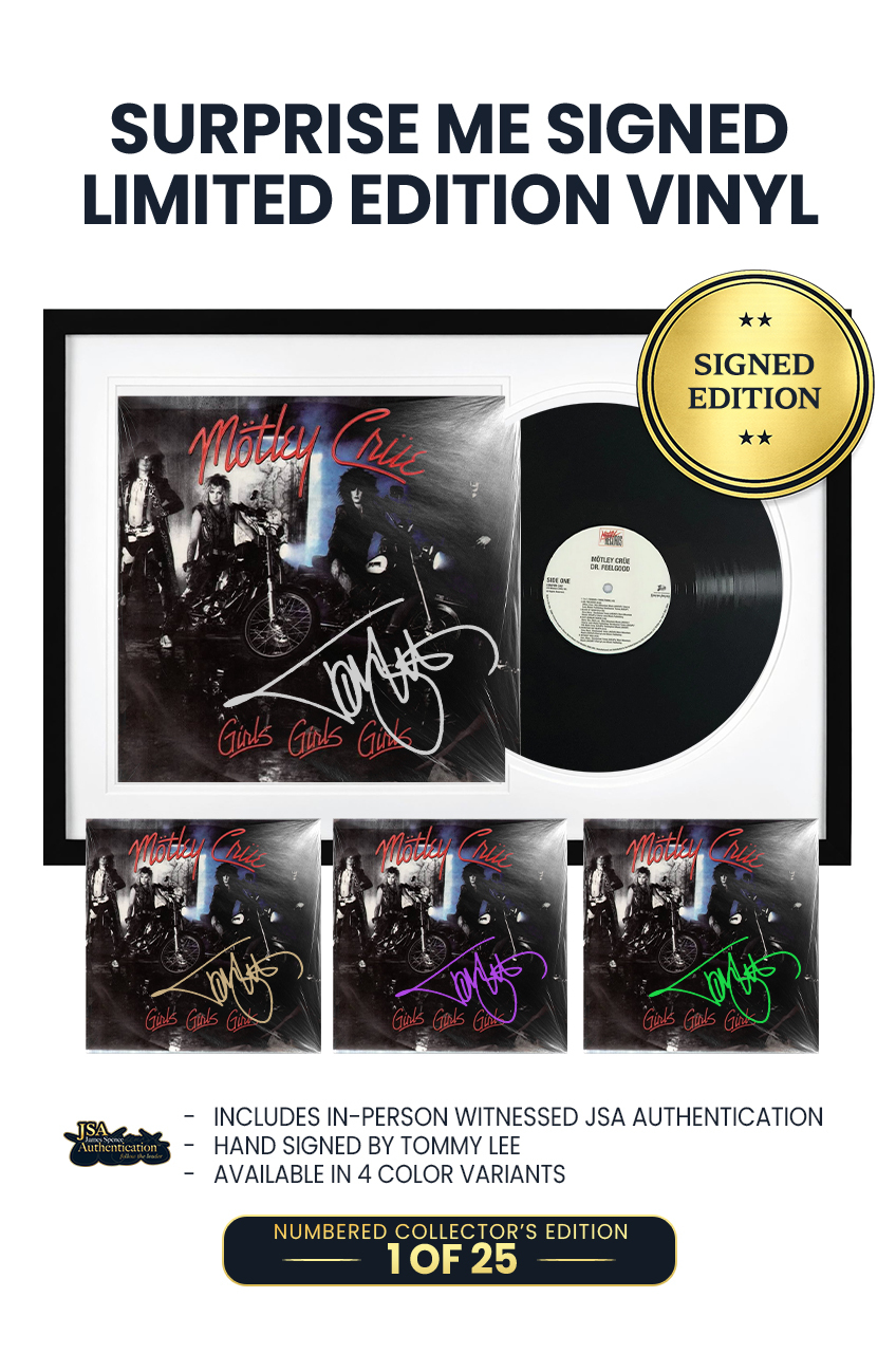 Shout At The Devil [LP] - Tommy Lee (Signed Vinyl)