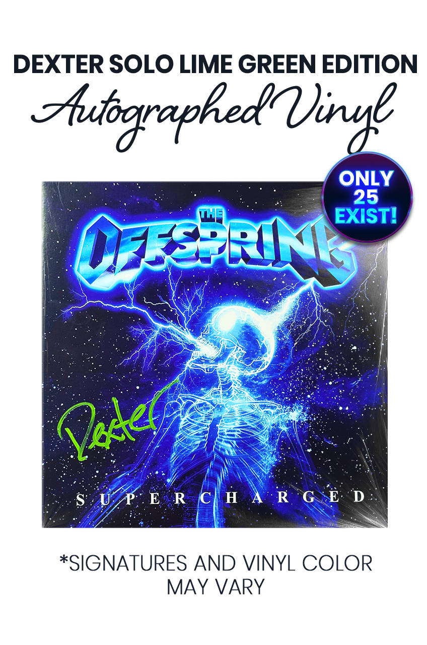 The Offspring サイン入りCD Supercharged - The Offspring (Signed Vinyl)