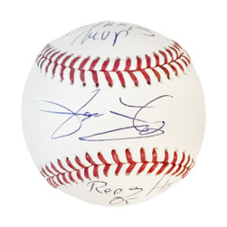 Jose Rillo Signature Jose Rijo Signed Reds HOF 90 WS Champs MVP Inscription Rawlings ...