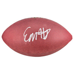 2000年NFLプロボウルロゴ入り直筆サインボール Elijah Moore Signed Wilson Official NFL Replica Football (JSA) -