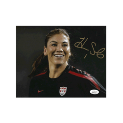 Hope Solo Autographed 8 x 10 Photo (JSA) Pose 2