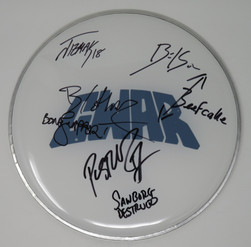 Gwar Signed Drumhead (Top Hit example image)