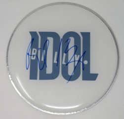 Billy Idol Signed Drumhead (Top Hit example image)