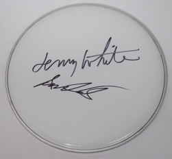Miles Davis Group Signed Drumhead