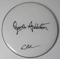 Jane's Addiction Signed Drumhead
