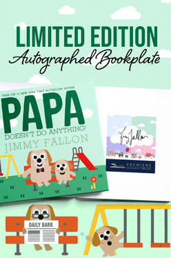 洋書 completely mother read aloud: Tang  color phonetic version   bonus disc    paperback Papa Doesn't Do Anything! - Jimmy Fallon (Signed Book)