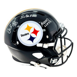 Greg Lloyd Autographed Pittsburgh Steelers Black Football Jersey – Includes Beckett BAS COA & Hologram