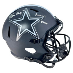 Brandon Aubrey Signed Americas Kicker Inscription Dallas Cowboys