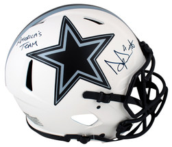 Cowboys Dak Prescott "America's Team" Signed Lunar F/S Speed Proline