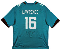 【fanatics】K. NUEPPEL 7 直筆サインジャージー Jaguars Trevor Lawrence Authentic Signed Teal Nike Game Jersey
