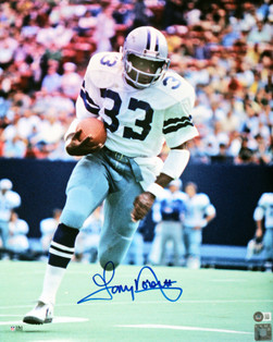 トニー・ドーセット（Tony Dorsett）のサイン写真 Cowboys Tony Dorsett Authentic Signed 16x20 Vertical Photo BAS