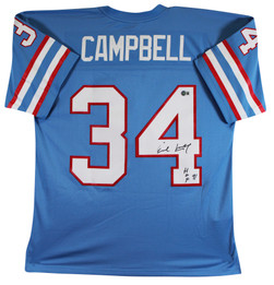 Oilers Earl Campbell 