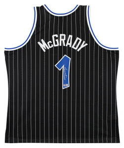 Magic Tracy McGrady Authentic Signed Black M&N HWC Swingman Jersey