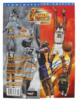 Lakers Shaquille O'Neal Signed NBA Finals 2000 CE Magazine BAS