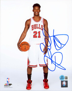 Bulls Jimmy Butler Authentic Signed 8x10 Vertical Photo Autographed BAS ...