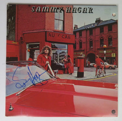 Sammy Hagar S/T by Sammy Hagar Signed Vinyl - Authentic Collectible