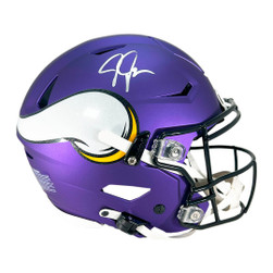 Justin Jefferson Signed Minnesota Vikings Authentic SpeedFlex Full