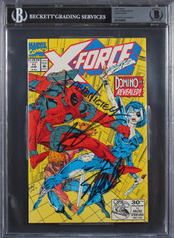 3) Stan Lee, Rob Liefeld & Fabian Nicieza Signed X-Force #11