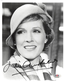 Julie Andrews The Sound Of Music Authentic Signed 8x10 Photo PSA