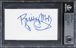 Brittany Murphy 8 Mile Authentic Signed 3x5 Index Card Auto Grade