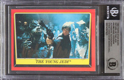 Michael Stevens Signed 1983 Topps Star Wars Return Of The Jedi #34