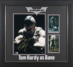 Tom Hardy Batman The Dark Knight Rises Authentic Signed 11x14