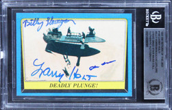 Star Wars (3) Holt, Horrigan & LeFlore Signed 1983 SW ROTJ #148