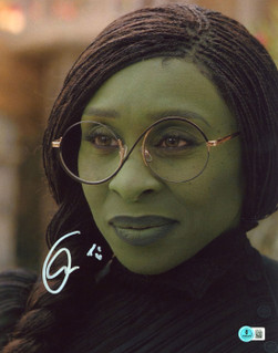 Cynthia Erivo Wicked Authentic Signed 11x14 Vertical Photo BAS #BT67751k