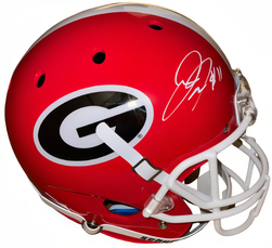 Jake Fromm Signed Georgia Bulldogs Schutt Fs Rep Helmet #11  Beckett/Bas