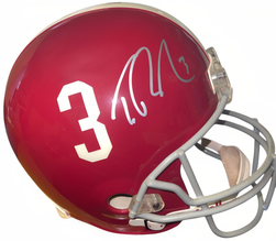 Trent Richardson Signed Alabama Crimson Tide Ncaa Riddell Full Size Rep Helmet #3 – Radtke Sports Coa (2 X Bcs National Champ)