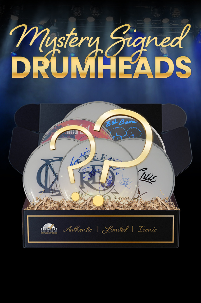 Signed Drumhead Mystery Box